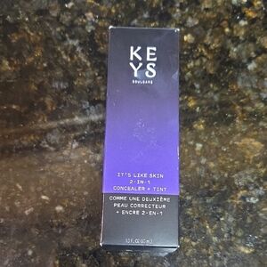 NIB Keys Soulcare Its Like Skin 2 -1 Concealer + Tint. 170W Light Warm